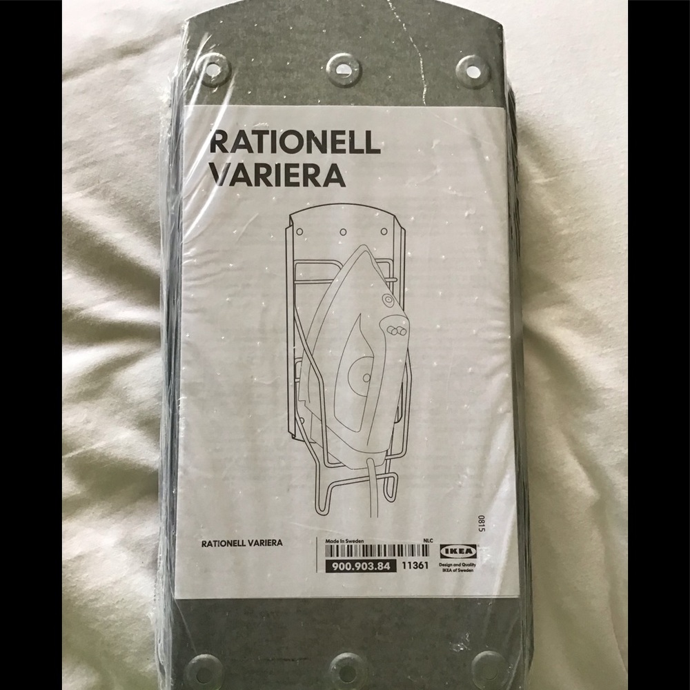 Ikea Rationell Variera Iron Wall Holder Organizer